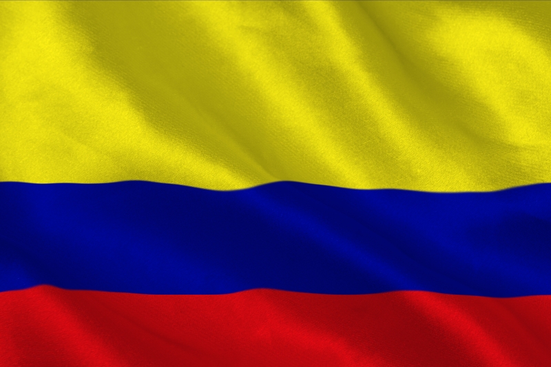 Colombianska flaggan